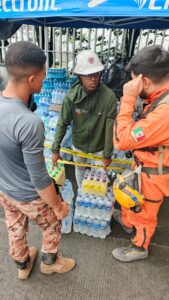 Foundation and partner responders review bottled water