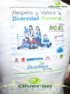 Archival event shirt with ACAT logo and message about human diversity.